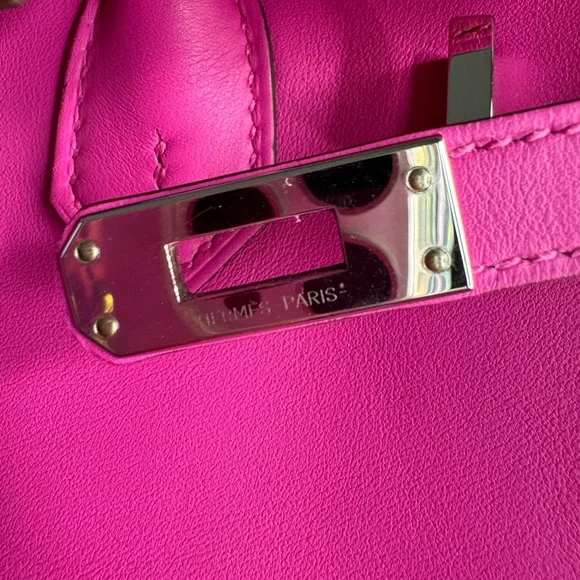 Birkin 25 in Magnolia Swift - Picture 5 of 8